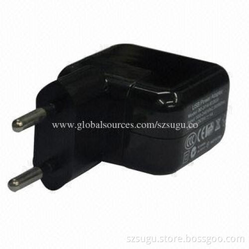 US/EU/UK Socket 5V 2.1A USB Wall Charger for iPhone and iPad, OEM Orders are Welcome